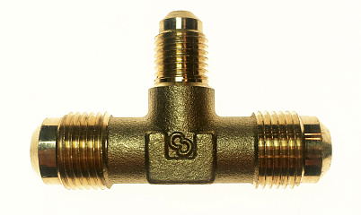 ФИТИНГ ТРОЙНИК CASTEL TEE 3/8"Flare x 1/4"Flare x 3/8"Flare, 7320/332
