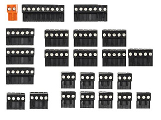 КОМПЛЕКТ РАЗЪЕМОВ ДЛЯ КОНТРОЛЛЕРА CAREL PCO5+ EXTRALARGE REMOVABLE SCREW CONNECTORS KIT FOR