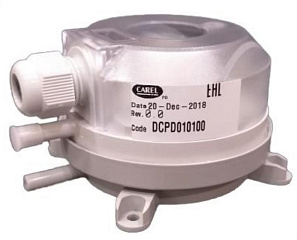 ДАТЧИК ПЕРЕПАДА ДАВЛЕНИЯ CAREL AIR DIFF. PRESS. TRANSDU. 0,5-5 MBAR WITH MOUNTING KIT