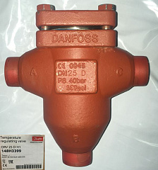 Корпус клапана-регулятора Danfoss ORV 25 DIN H1, включающее прокладку и направляющее кольцо, БЕЗ термостата, Danfoss 148H3399