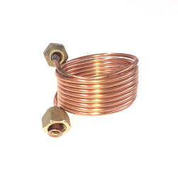 Трубка капиллярная 1,5 м с гайкой SAE1/4" и депрессором
