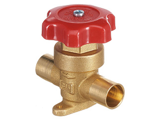 ВЕНТИЛЬ ЗАПОРНЫЙ CASTEL Diaphragm Valve 7/8" ODS, 6220/7