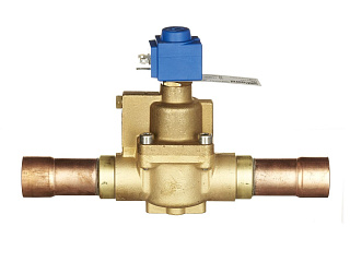 СОЛЕНОИДНЫЙ КЛАПАН С КАТУШКОЙ CASTEL, 1.3/8"-35mm ODS, Kv=16 м3/час, 1078/11A6