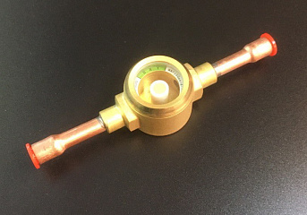 Смотровое стекло с индикатором влажности Ридан SGP 6s N, 1/4", 014L0181R (3940/2)