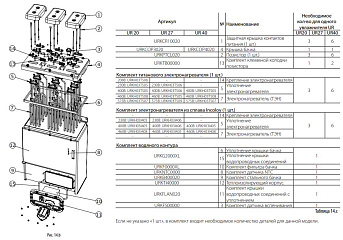 НАГРЕВАТЕЛЬНЫЙ ЭЛЕМЕНТ (ТЭН) CAREL,  TITANIUM HEATER KIT FOR UR020 REL. 2-3-4 AT 230 V AND AT 400 V,